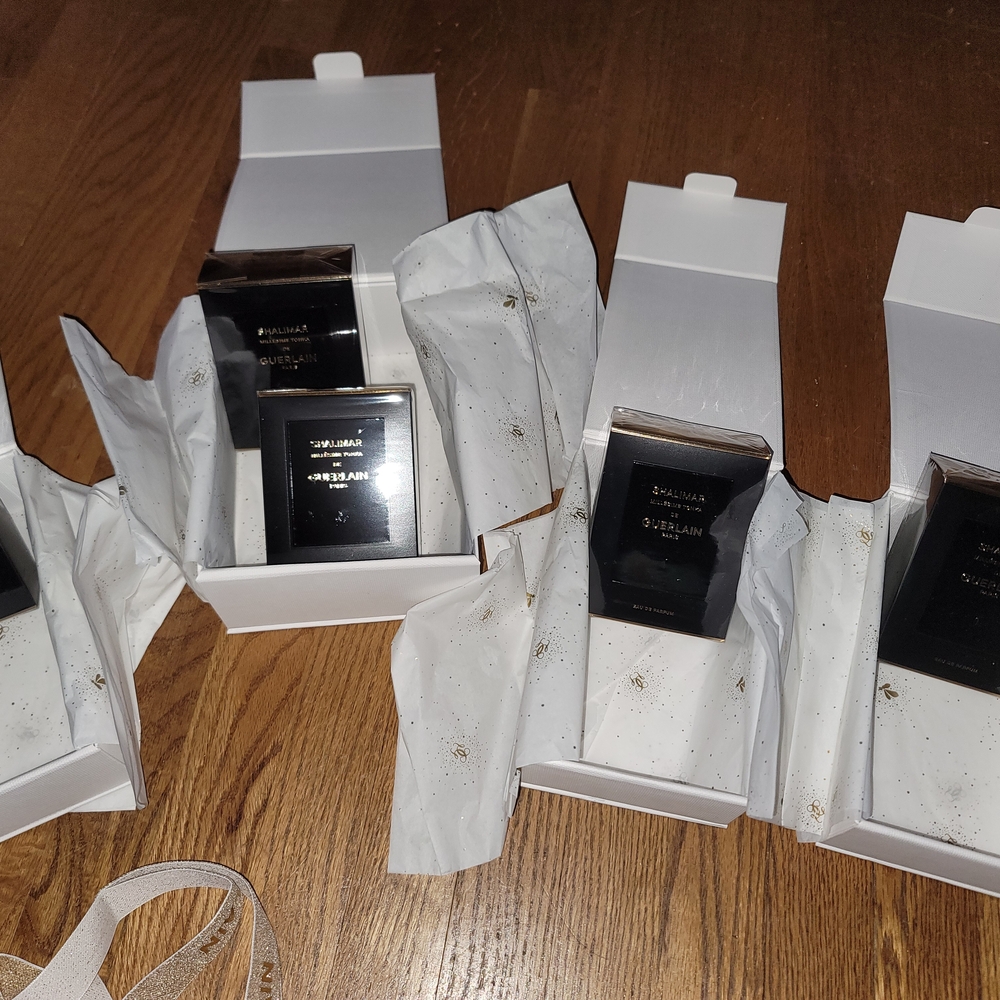 Guerlain LIMITED EDITION Shalimar Millenisseme Tonka - (Lot Of 5).